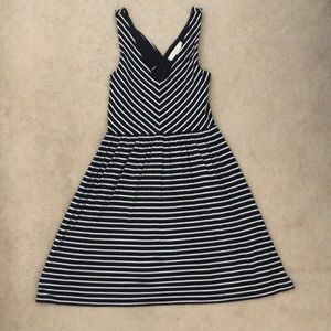 Black & white stripped dress